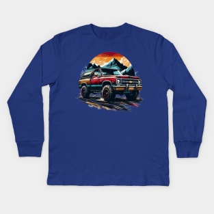 Chevrolet K5 Blazer Kids Long Sleeve T-Shirt